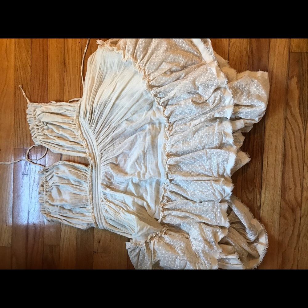 Free people handkerchief style dress.
